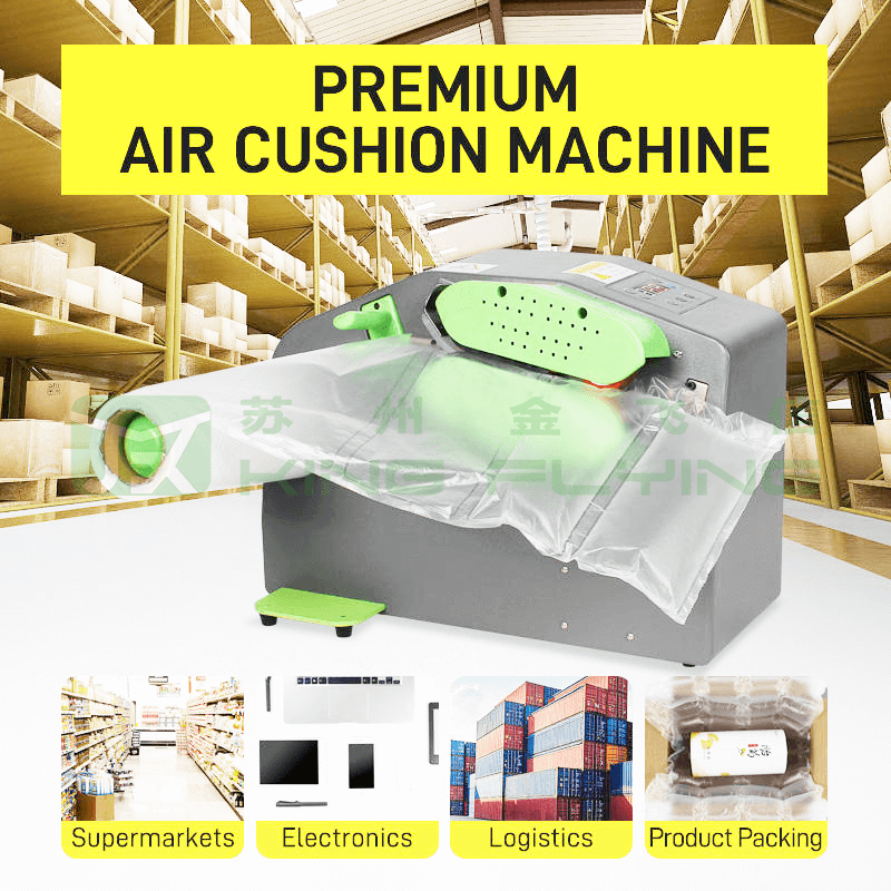 Plastic Recycled Inflatable Air Pillow Cushion Packaging Bag For Goods