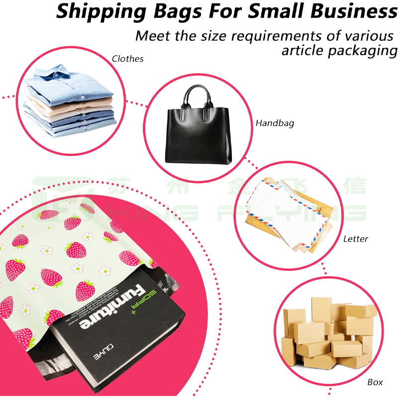 Factory Custom Plastic Courier Seal Clothes Mailing Bag