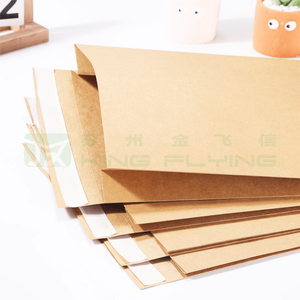 Eco-Friendly Paper Packaging Kraft Self-Seal Durable Waterproof Shipping Clothes Bag