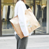 Eco Friendly Waterproof Kraft Paper Clothing Packaging Bag