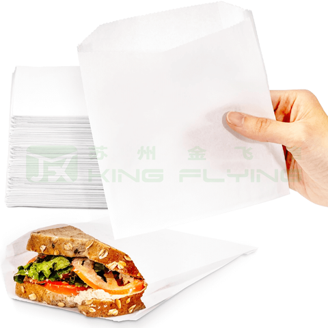 Custom Printed Compostable Eco-Friendly Recyclable Waterproof Glassine Paper Bag