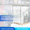 Durable Multi-Layer Metalized Film Thermal Insulation Pallet Cover For Shipping