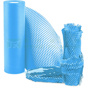 Strong And Sustainable Honeycomb Wrapping Paper Roll For Product Packaging