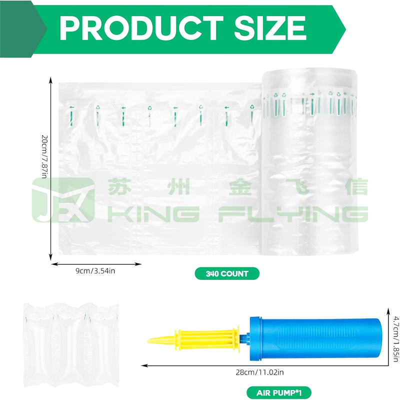 Bulk Supply Air Pillow Packaging Bag For Large-Scale E-Commerce Shipping