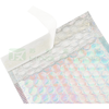 Custom Print Aluminum Foil Metallic Bubble Wholesale Express Packaging Bag