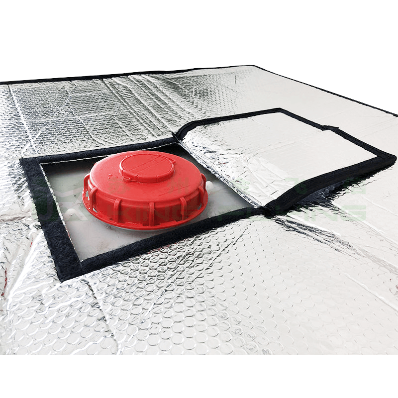 Keeping Warm Or Cold Thermal Aluminum Foil Pallet Cover