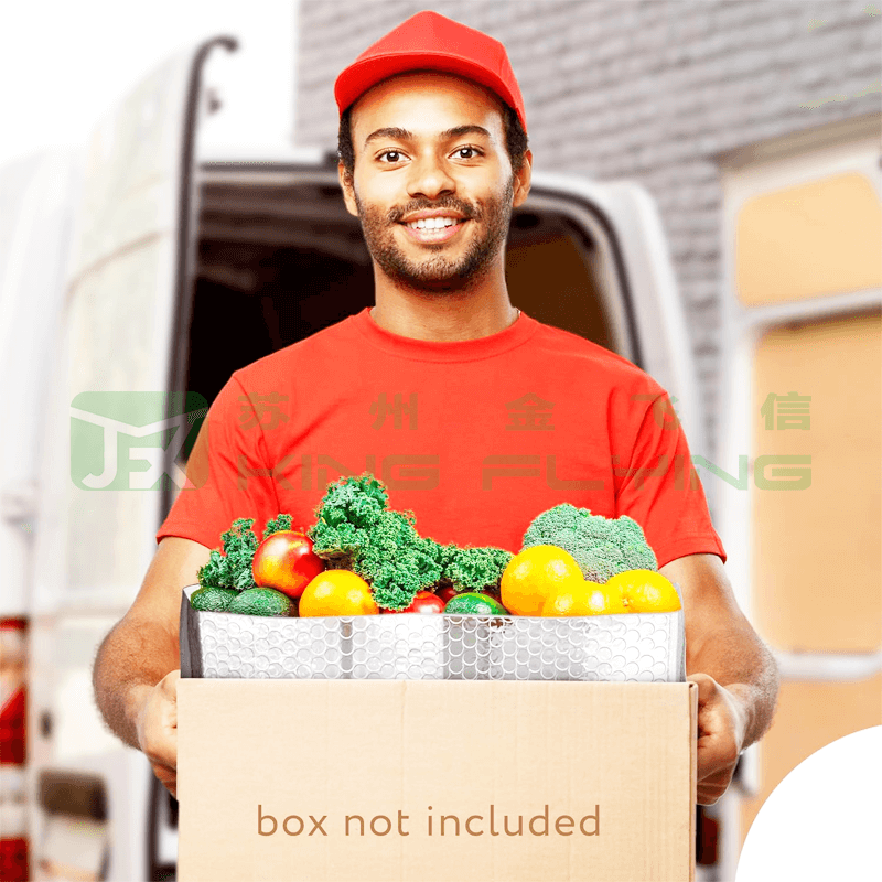 Hot Sale Waterproof Aluminum Foil Insulated Isothermic Food Packaging Bag