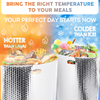 Reusable Heat Insulation Cooler Thermal Box Liners Food Packaging Bag