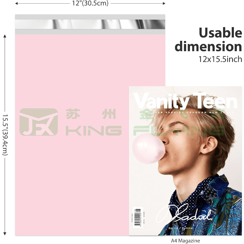 High Quality LDPE Poly Shipping Courier Packaging Bag For Shipping