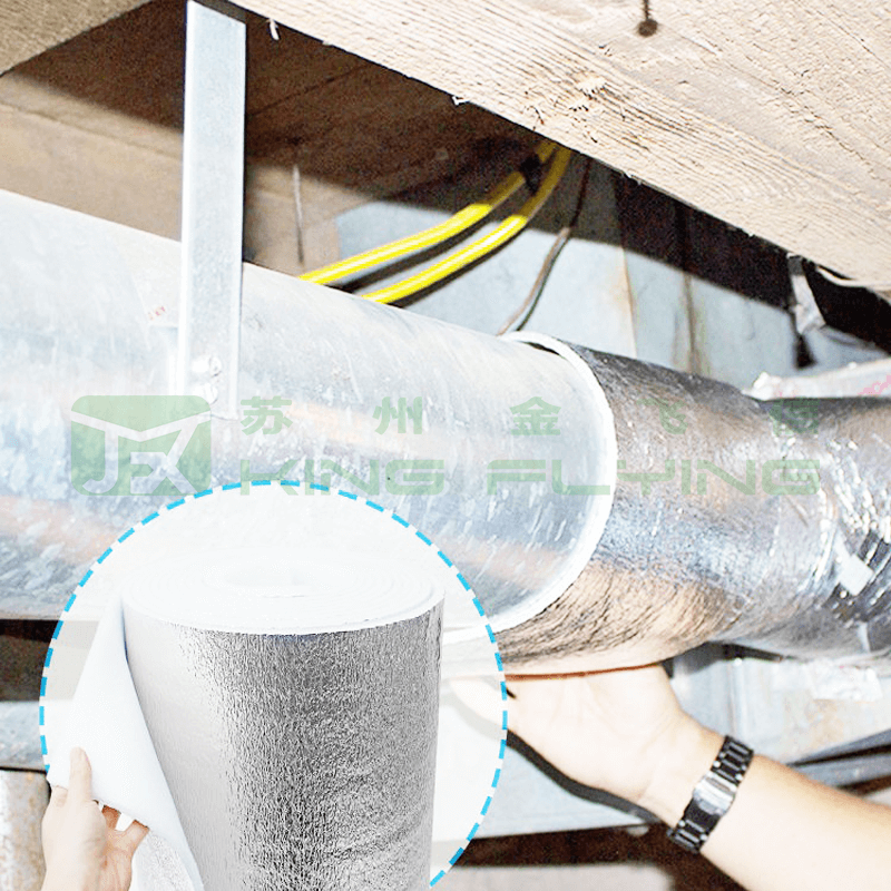 Reflective Aluminum Foam Soundproof Thermal Insulation Material For Radiator