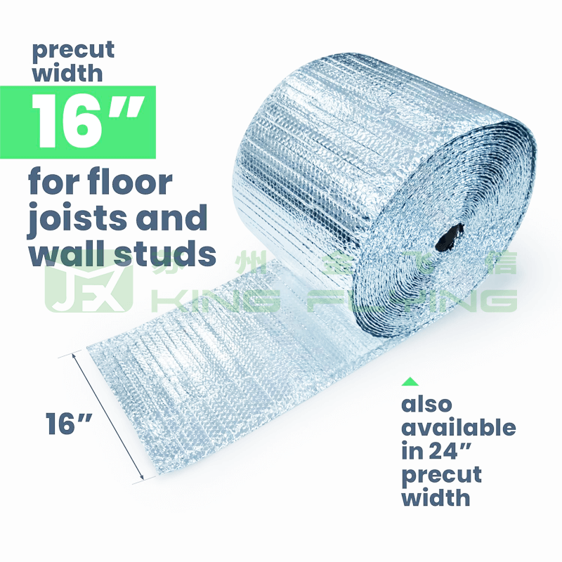 Heat Roof Building Acoustic Insulated Aluminium Foil Bubble Insulation Material