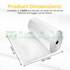 Double Sided Foil Bubble Thermal Insulation Packaging Material For Oven