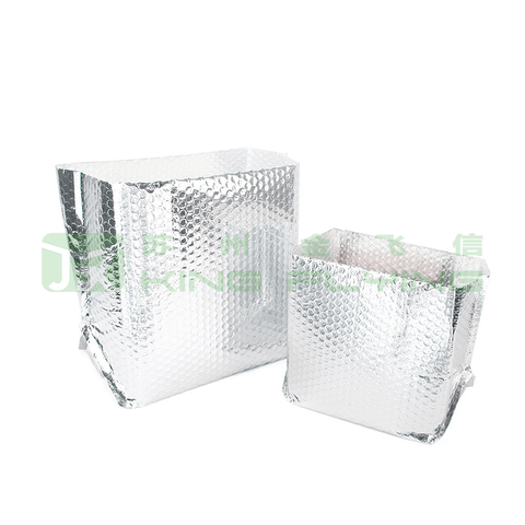 Compact Collapsible Aluminum Bubble Bag For Space-Saving Food Packaging Storage
