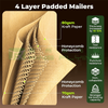 Wholesale Paper Padded Shipping Honeycomb Kraft Express Packaging Bag