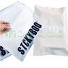 Wholesale Matte Frosted Plastic Slider Zipper Bag For Clothing Packaging