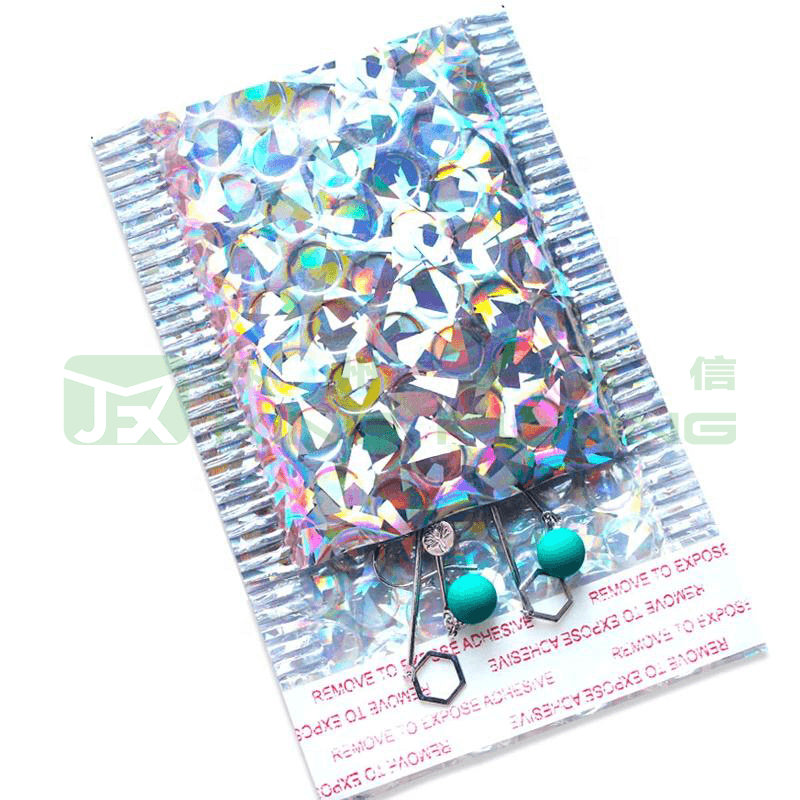 Multicolor Thermal Insulated And Shockproof Mailing Shiny Metallic Bubble Envelope