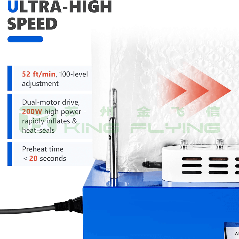 Efficient 200ml Automatic Electric Air Cushion Making Machine