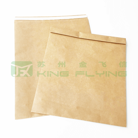 Biodegradable Print Clothing Courier Kraft Paper Packaging Mailer