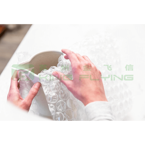 High-Clarity Transparent Air Bubble Packaging Film For Product Visibility