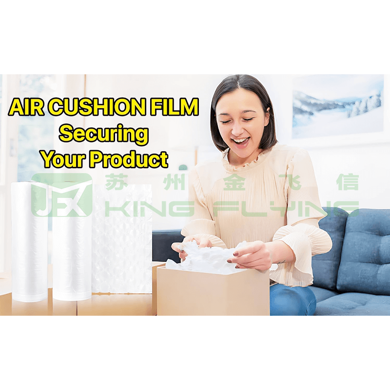 Plastic Packaging Air Bubble Inflatable Cushion Wrap Hulu Film