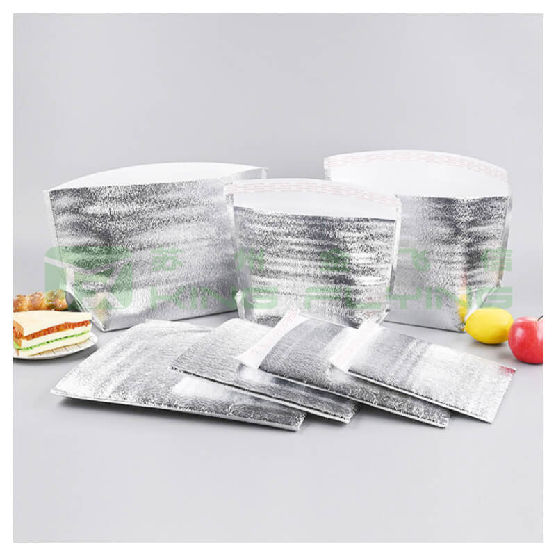 Wholesale Disposable Aluminum Foil Insulated Thermal Cooler Packaging Bag