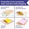 Biodegradable Paper Honeycomb Padded Mailing Bag For Courier Delivery Packaging