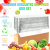 Box Liner Fresh Food Refrigerated Fresh-keeping Insulated Packaging Bag