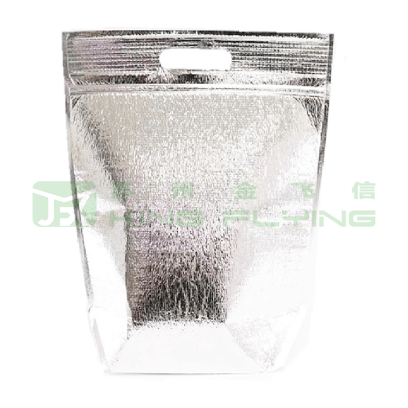 Fresh Food Storage Aluminum Foil EPE Foam Cooler Packaging Bag