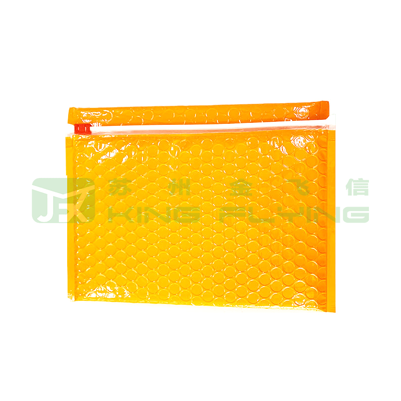 Custom Printed Travel T-shirts Metallic Packaging Bubble Bag