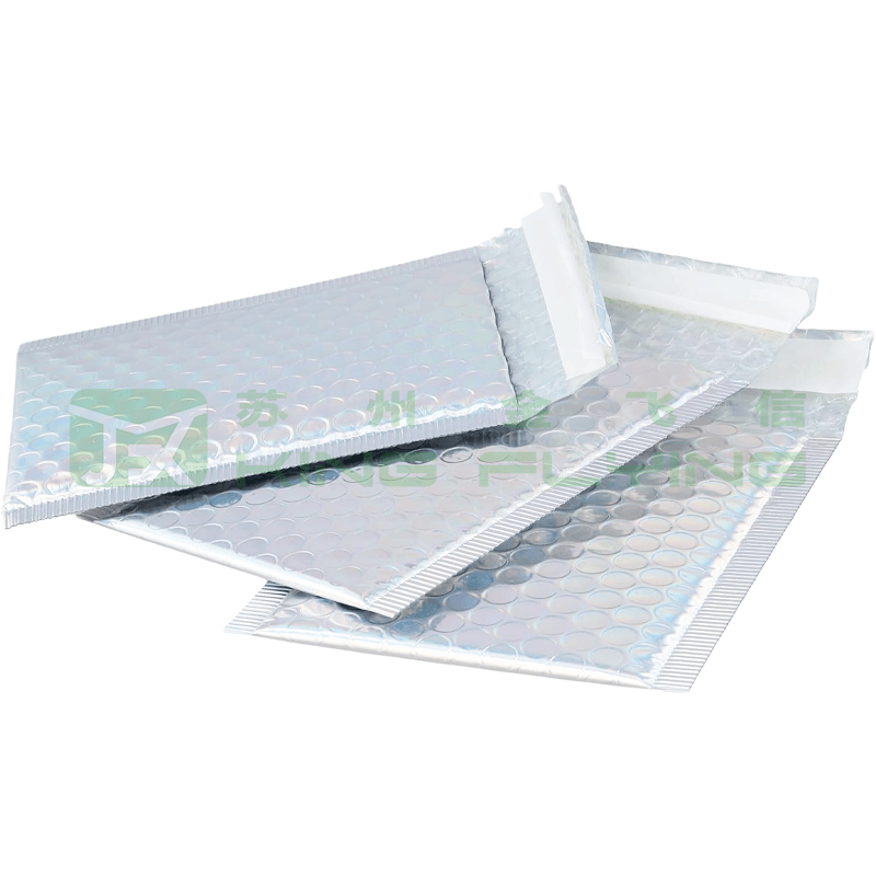 Wholesale Customized Printed Metallic Bubble Packaging Mailing Bag