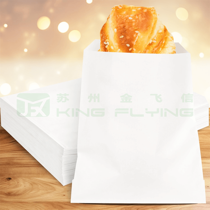 Eco-Friendly Custom Biodegradable Wax Glassine Paper Bag For Apparel Packaging