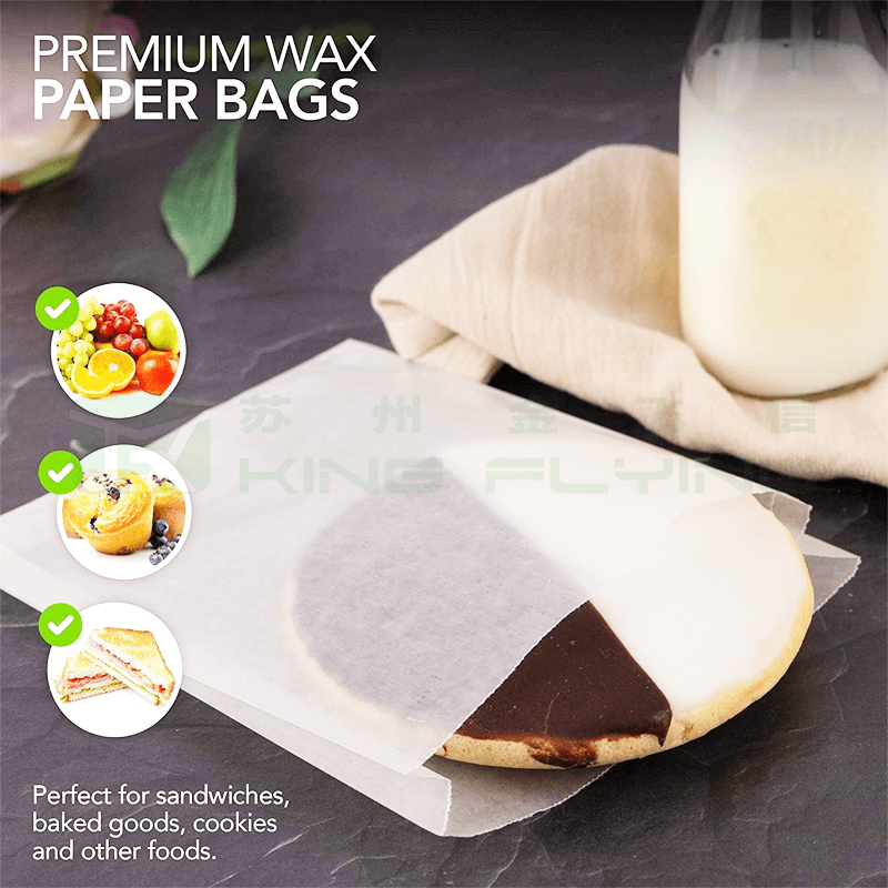 Factory Sale Eco-Friendly Durable Waterproof Custom Clothing Packaging Glassine Bag