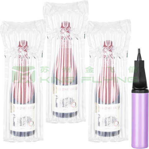 Inflatable Carton Lining HDPE Quilt Cushion Air Column Packaging Bag