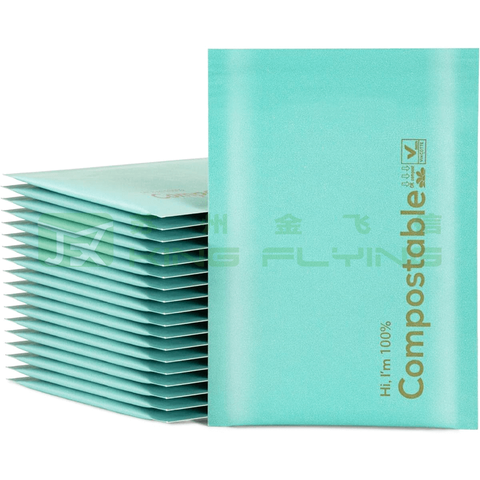 Custom Self Seal Adhesive Printed Kraft Bubble Bag For Delivery