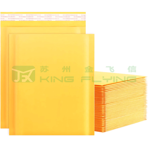 Custom Printed Kraft Bubble Packaging Mailer For Jewelry Shipping