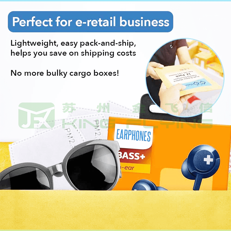 Custom Logo Biodegradable Kraft Compostable Bubble Mailing Bag