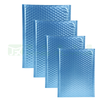 Shockproof Aluminum Film Metallic Bubble Express Packaging Bag