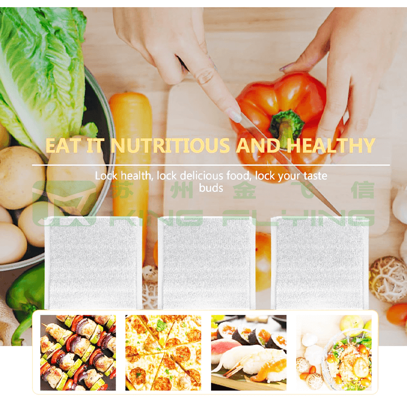 Custom Size Self-Adhesive EPE & PE Insulated Food Packaging Bag