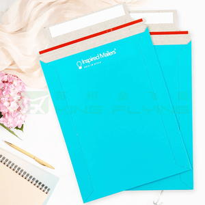 Custom Eco-friendly Recycled Shipping Logo Printing Kraft Paper Packaging Envelope