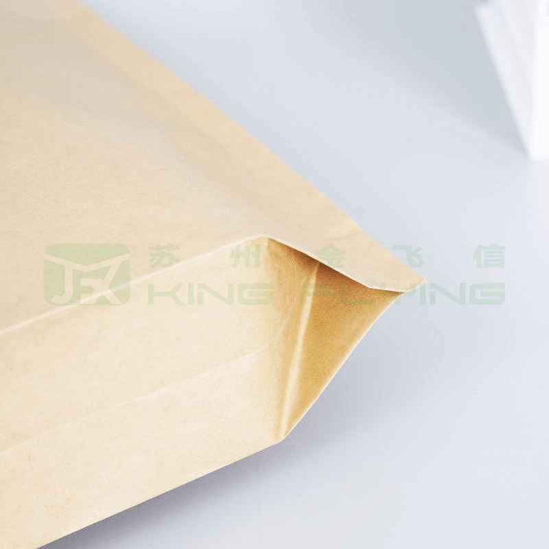 Eco Friendly Waterproof Kraft Paper Clothing Packaging Bag