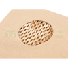 Custom Logo Design 100% Biodegradable Kraft Honeycomb Paper Bag
