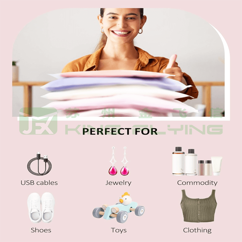 Zip Lock Biodegradable Custom Clear PVC Jewelry Frosted Plastic Bag