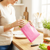 Custom Printed Self-Adhesive Waxed Glassine Paper Bag For Socks Storage