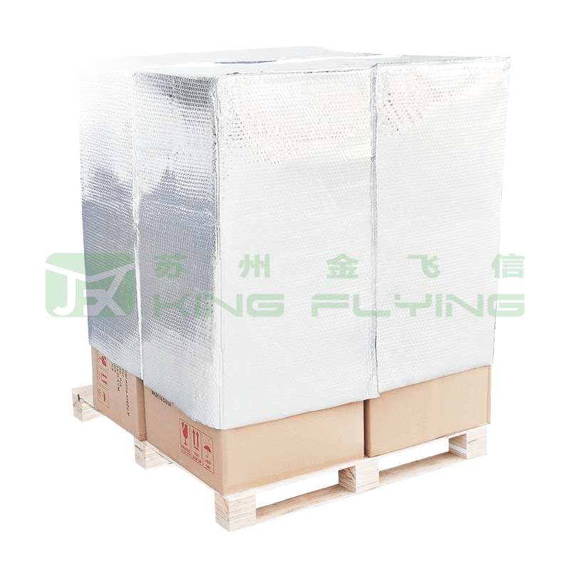 Heat Retention With Aluminum Foil Foam Pallet Packaging Cover
