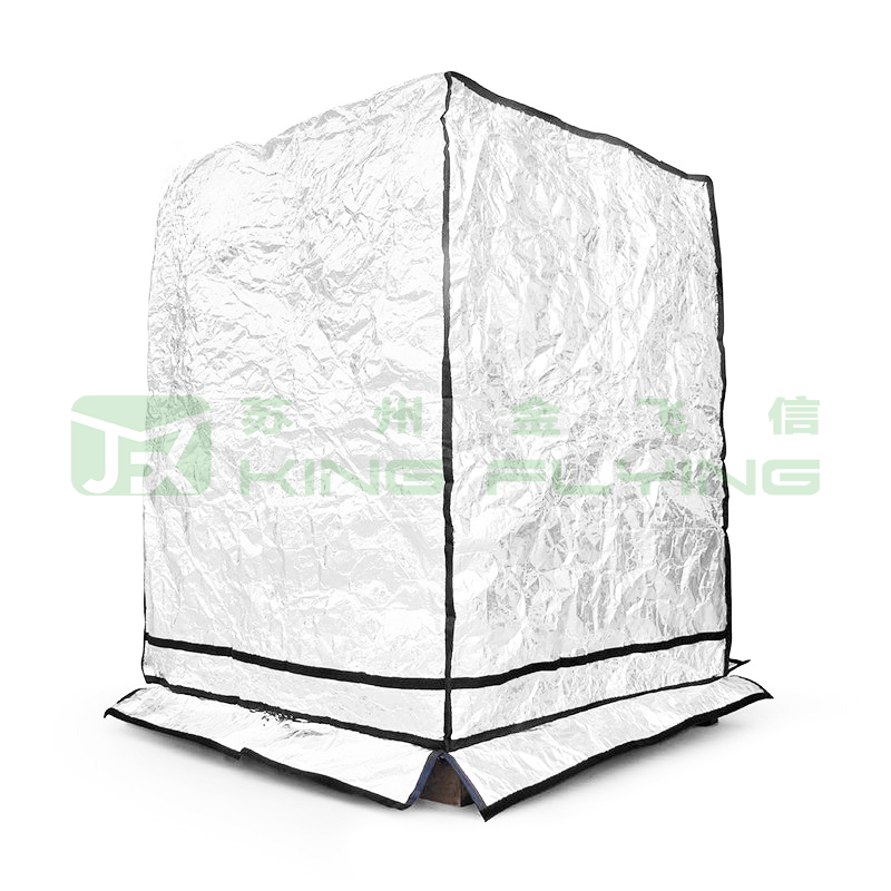 Durable Multi-Layer Metalized Film Thermal Insulation Pallet Cover For Shipping