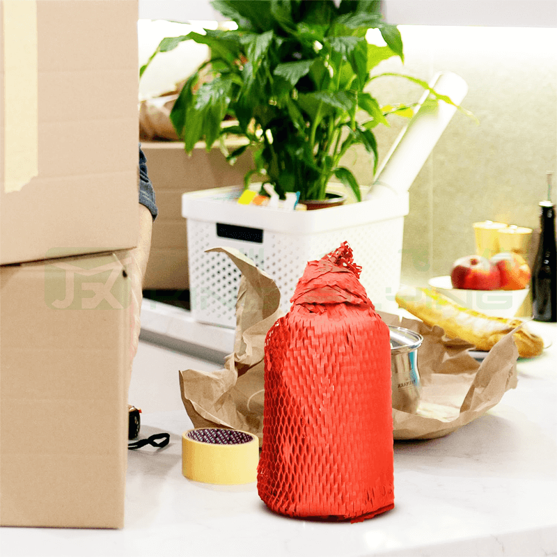 Shock-proof Packaging Honeycomb Wrapping Paper Sleeve For Transport