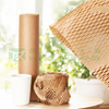 Protective Kraft Paper Perforated-Packing Honeycomb Cushion Roll For Gift Parcel
