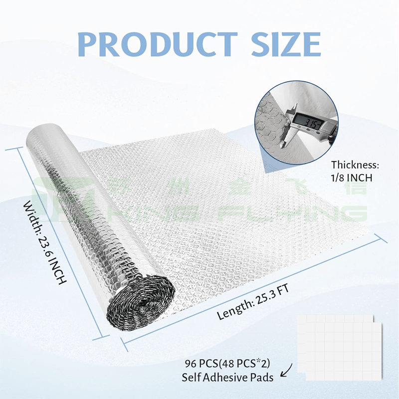 Radiator Reflective Film Wall Thermal Insulation Aluminum Foil Packaging Sheet