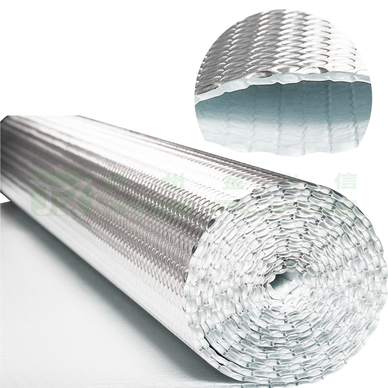 Customized Aluminum Film Reflective Fireproof Bubble Heat Insulated Packaging Material