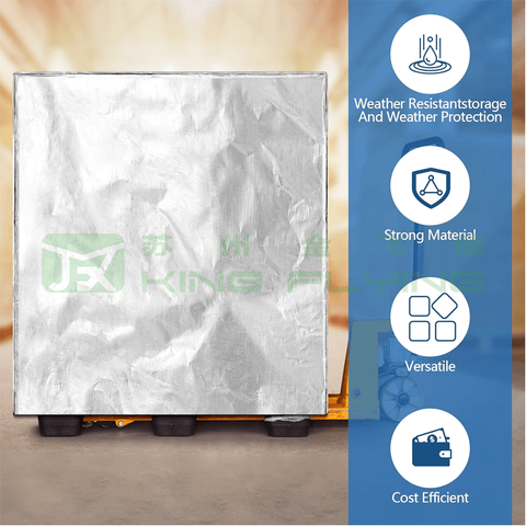 Factory Customized Reusable Thermal Insulated Logistics Shipping Protection Pallet Cover